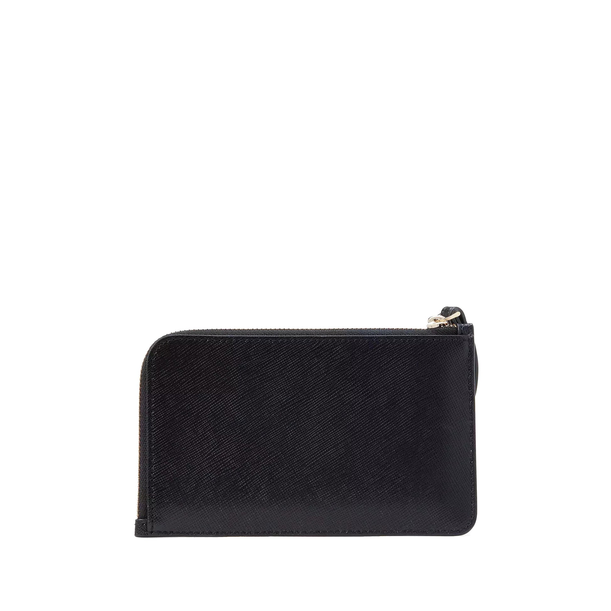 title:Kate Spade Women's Lucy Small L-zip Wristlet;color:Black