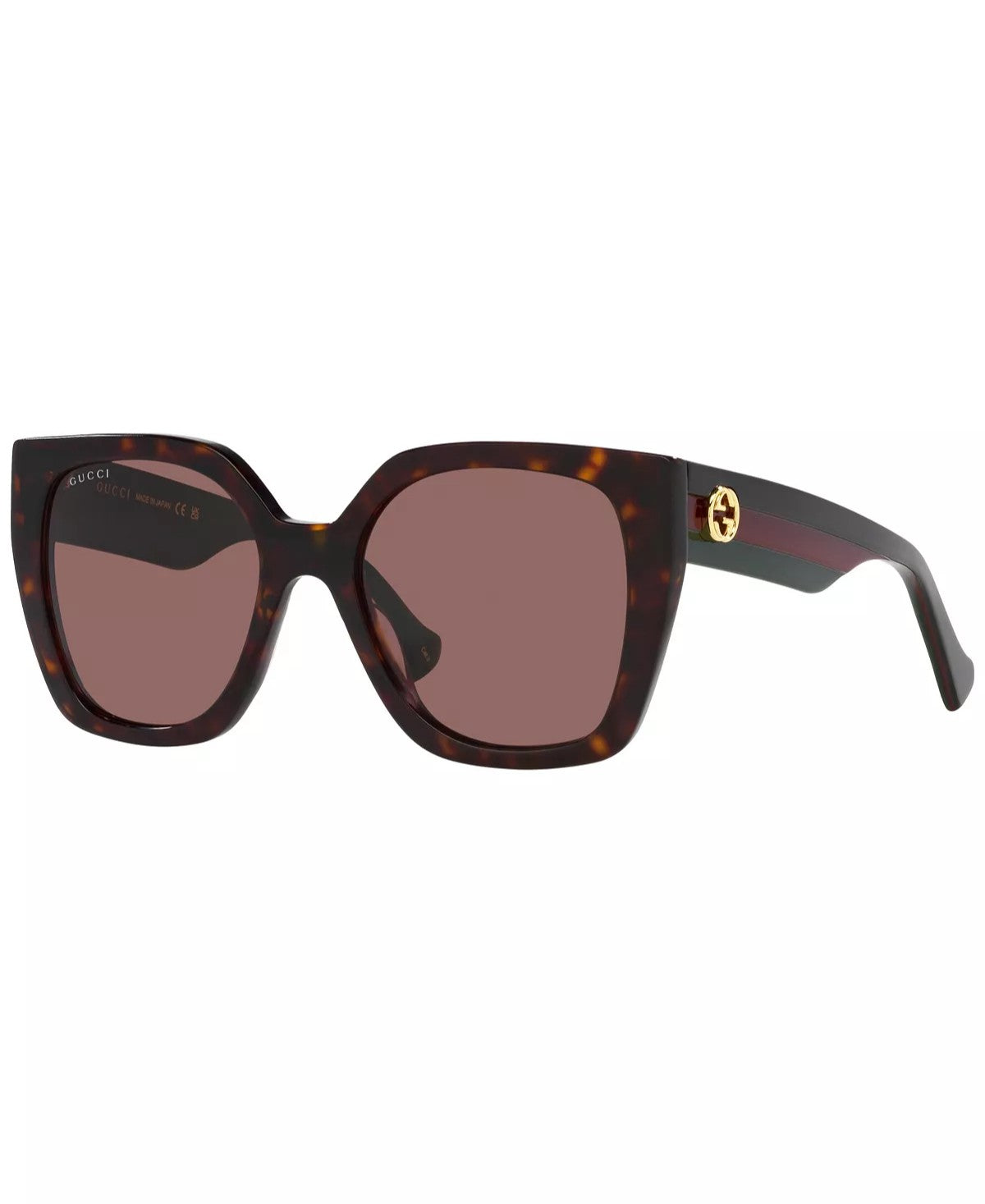 Gucci Butterfly Sunglasses Tortoise/Brown 55mm