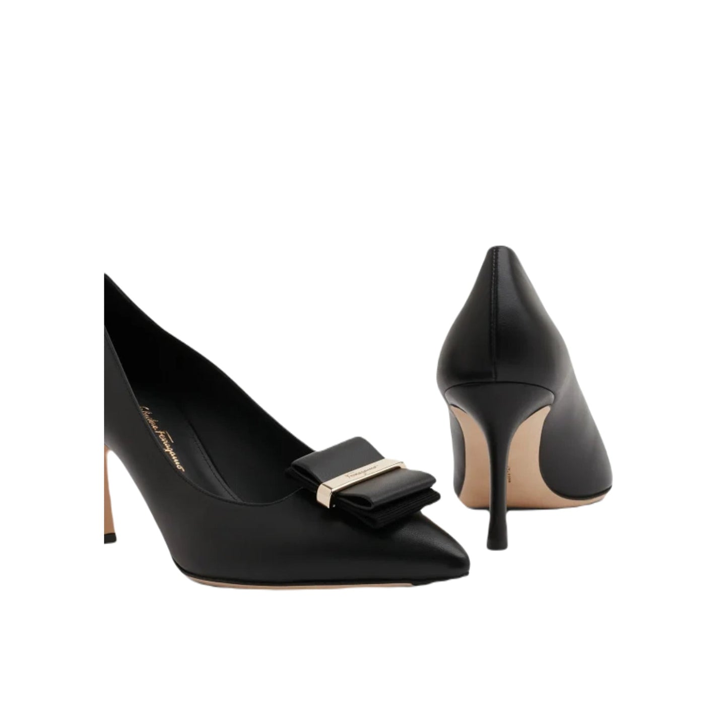 Ferragamo Winnie 70 Women's Pumps Black