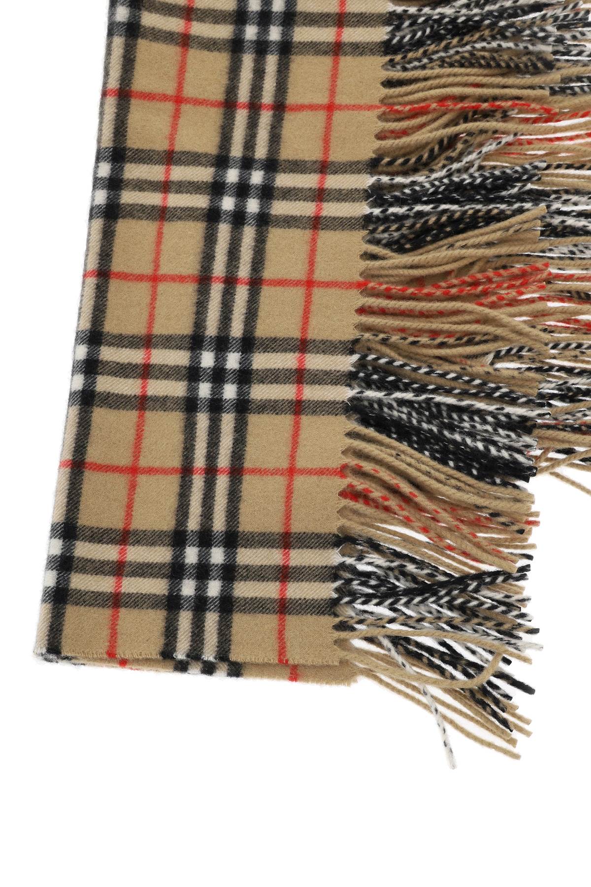 Burberry Checkered Happy Cashmere Scarf