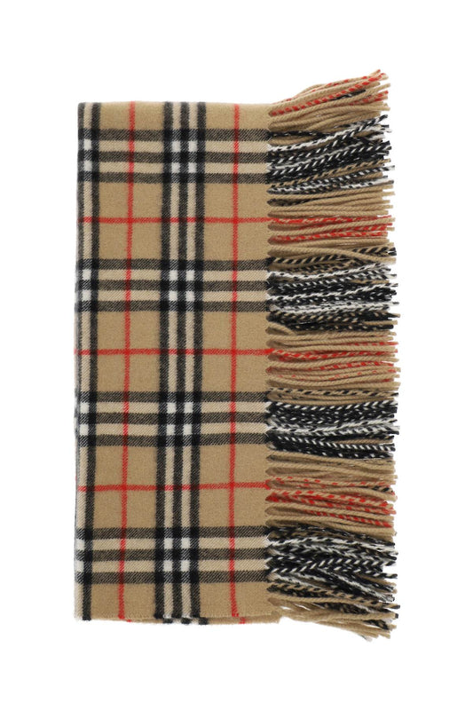 Burberry Checkered Happy Cashmere Scarf