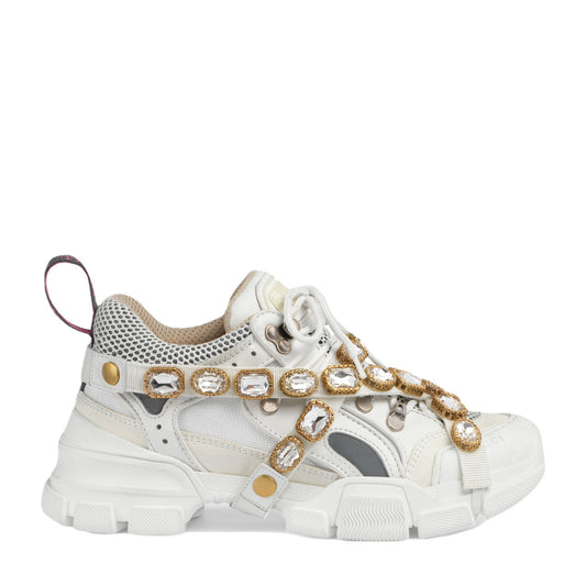 Gucci Women's Flashtrek Sneaker with Rhinestones