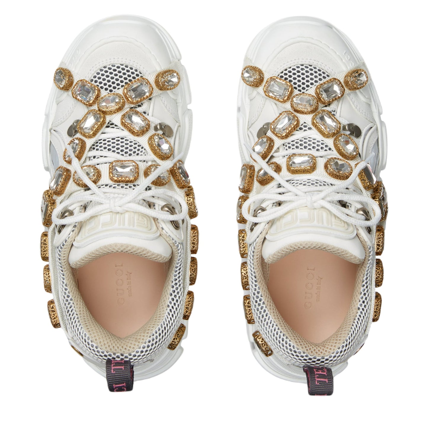 Gucci Women's Flashtrek Sneaker with Rhinestones