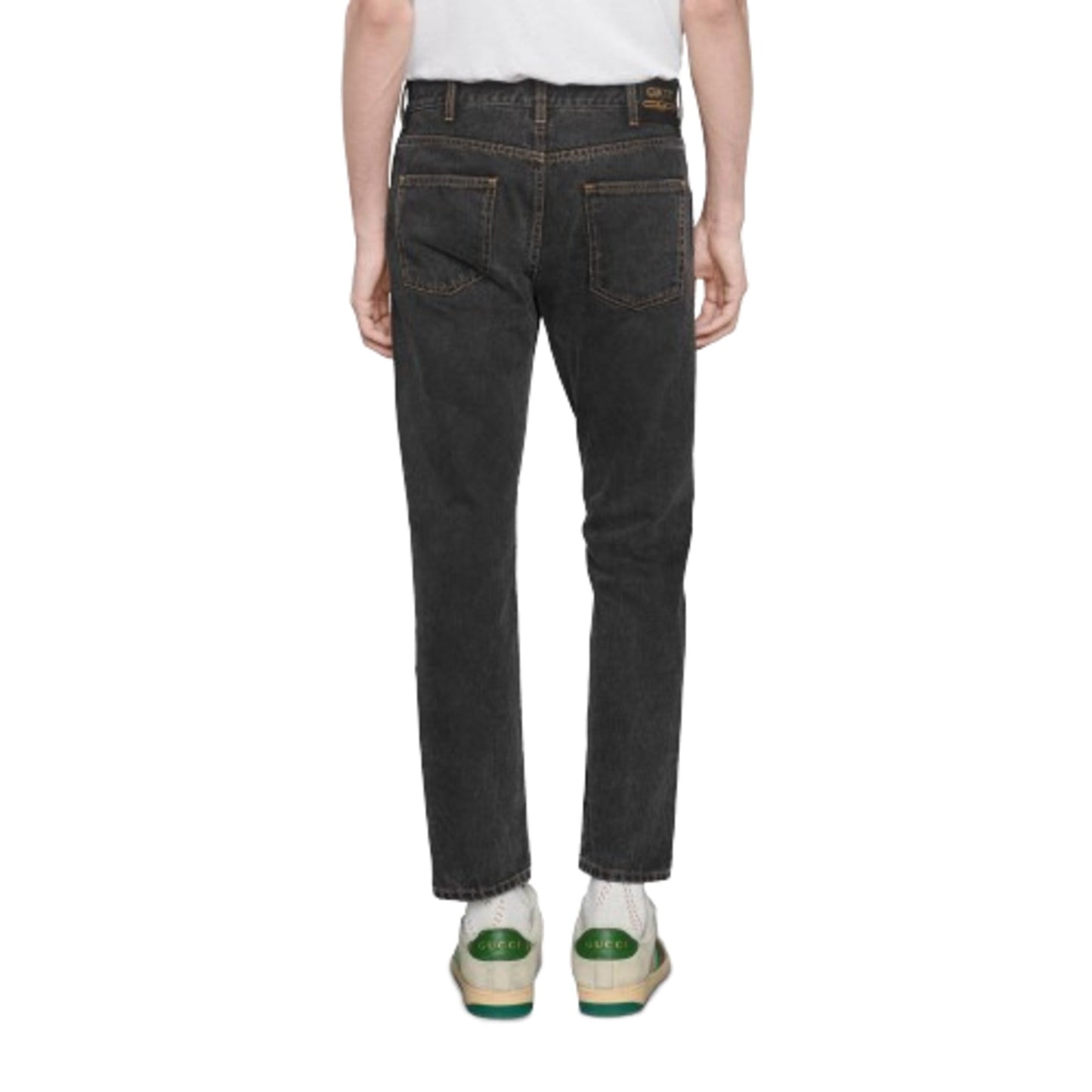 Gucci Tapered Embroidered Jeans