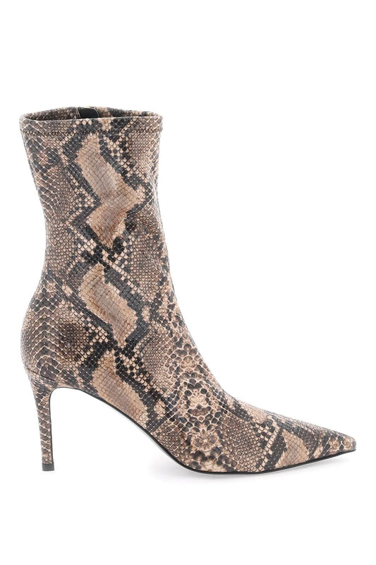 Stella Mccartney Python Print Ankle Boots