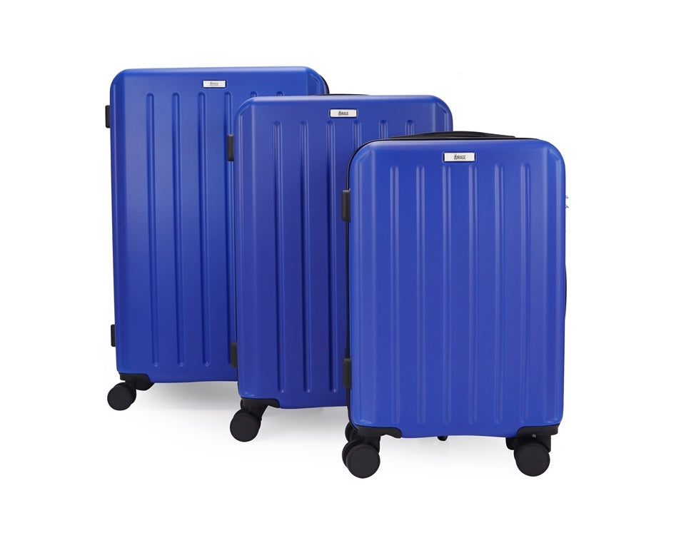 Noble ABS Hard shell Lightweight 360 Dual Spinning Wheels Combo Lock 28" 24", 20" 3 Piece Luggage Set