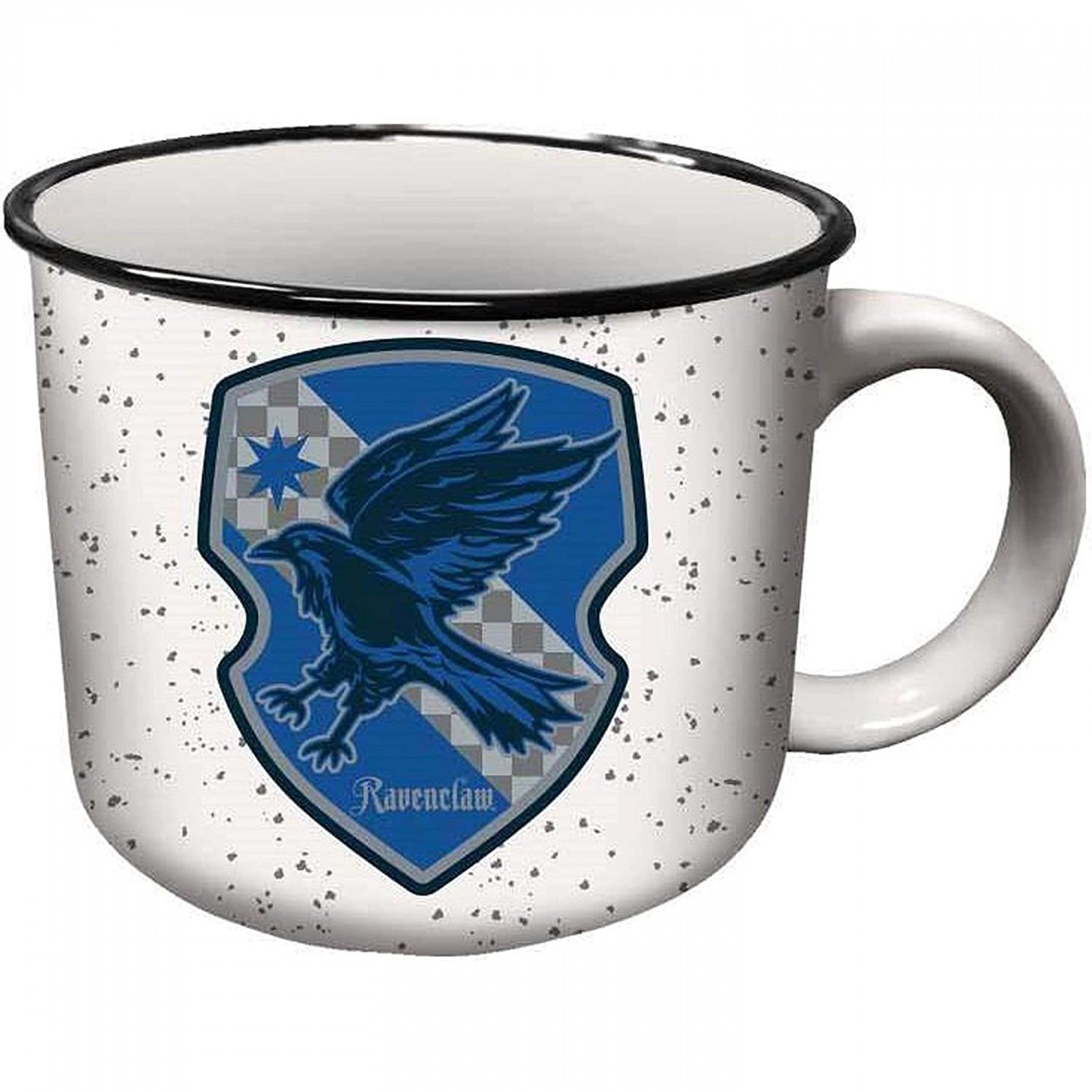 title:Harry Potter Ravenclaw House Crest Ceramic Camper Mug;color:White