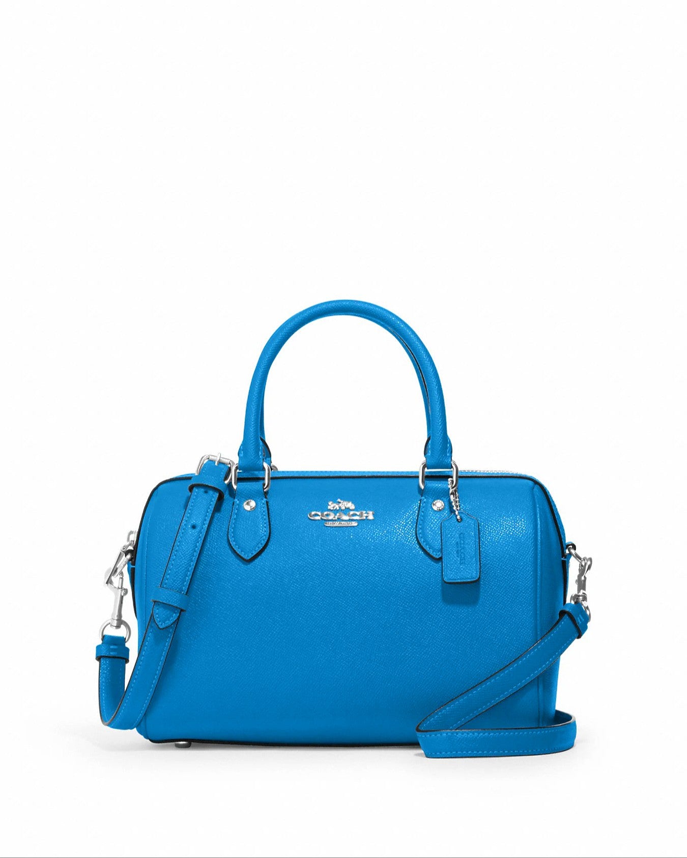 title:Coach Rowan Satchel;color:Electric Blue