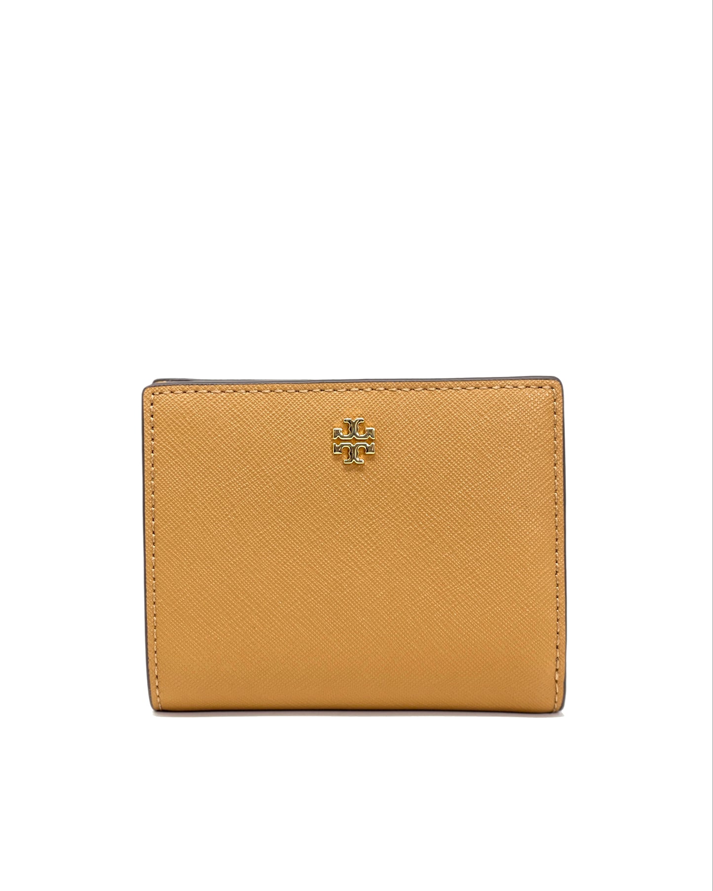 title:Tory Burch Tiramisu / New Ivory Emerson Colorblock Mini Wallet;color:Tiramisu / New Ivory