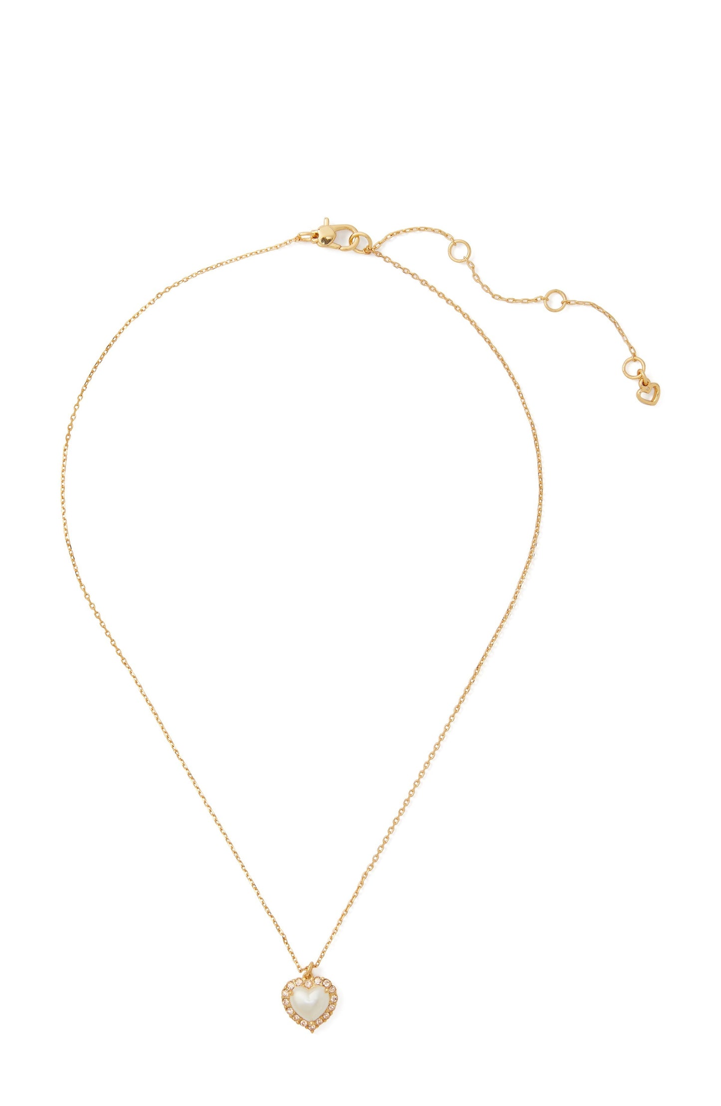 Kate Spade Pavé Heart Pendant Necklace