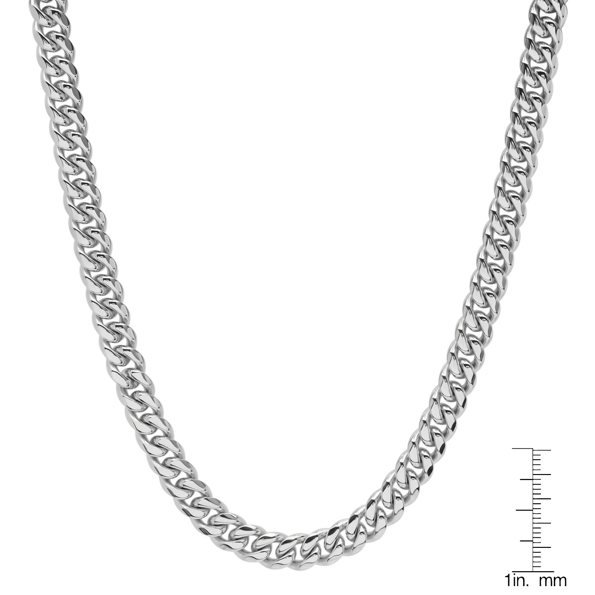 SteelTime XL Miami Cuban Link Deluxe Iced Out Lock Necklace