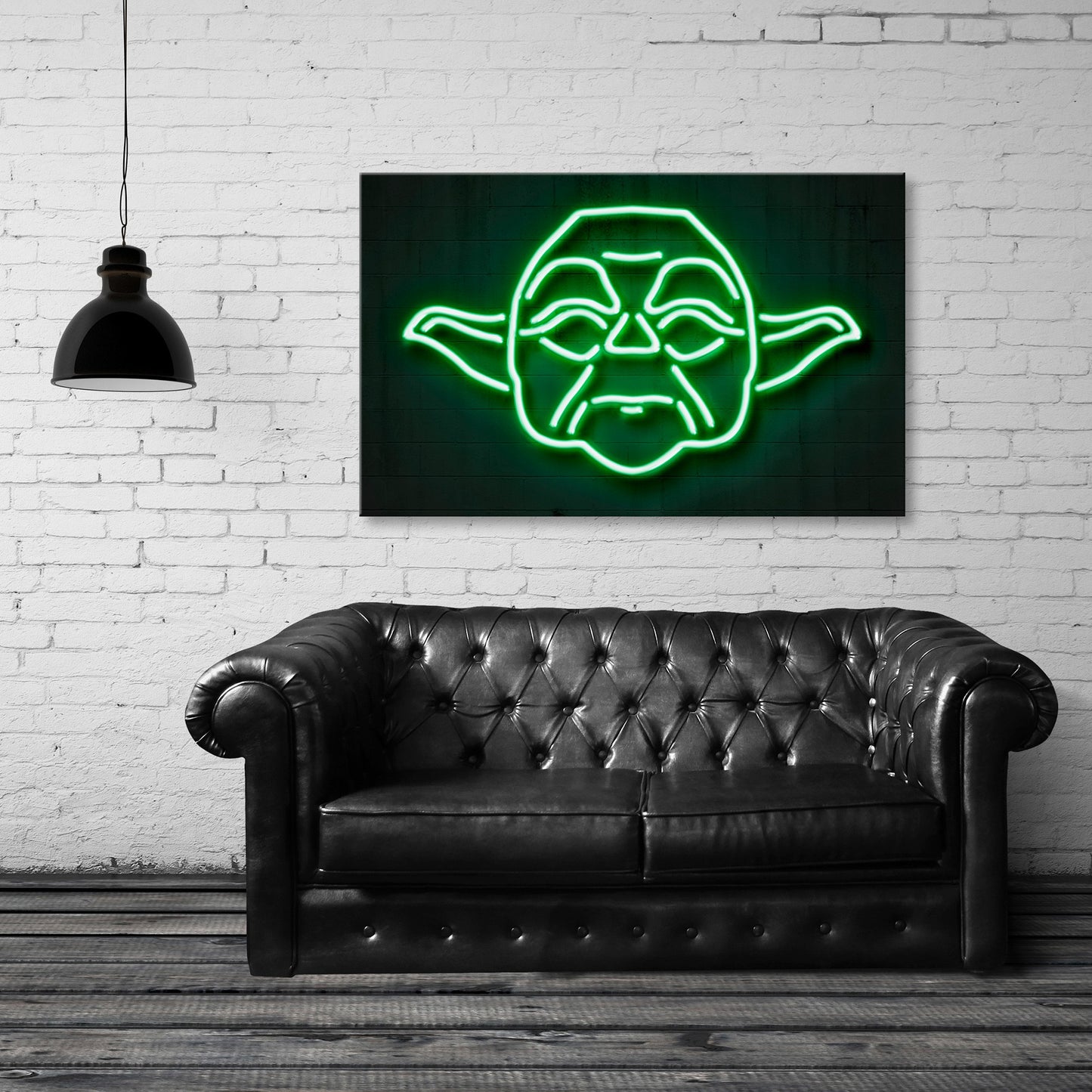 Yoda Fine Art Stretched Canvas