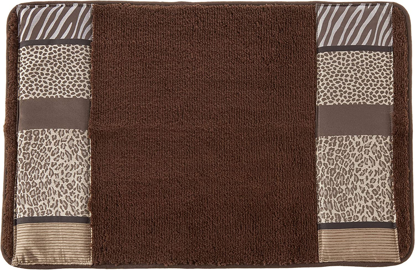 Zahari Home Bathroom Rug Classic Luxury Bath Rug Contemporary Decor Beautiful Shower Mat Unique Design Stylish Bathroom Rug Bath Shower Tub Decor Western Country