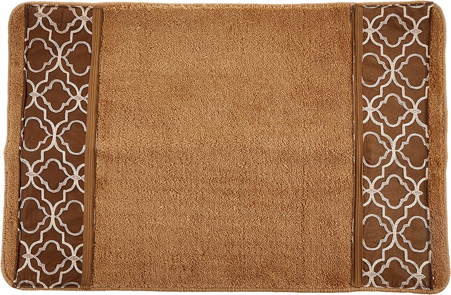 Zahari Home Bathroom Rug Classic Luxury Bath Rug Contemporary Decor Beautiful Shower Mat Unique Design Stylish Bathroom Rug Bath Shower Tub Decor Western Country