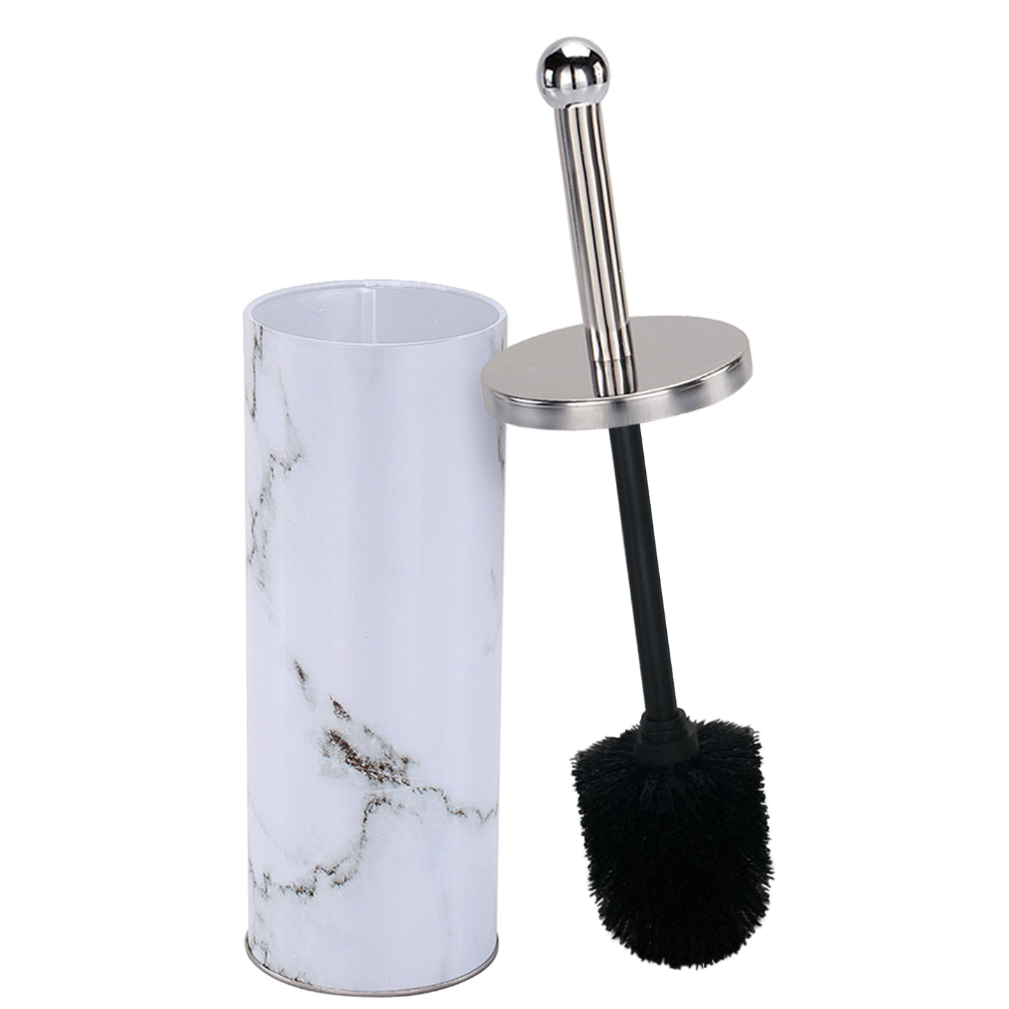 Deep & Sturdy Toilet Bowl Brush with Holder - Durable Scrubbing - Toilet Cleaners - Household Essentials - Silicone Brush - Bathroom Cleaner - Cleaning Supplies - Household Supplies