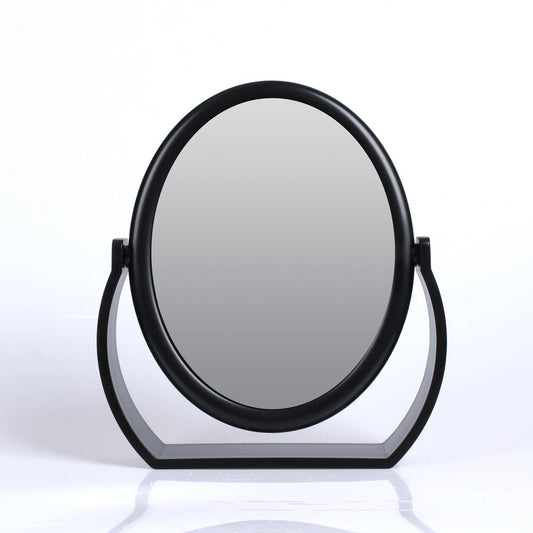 Large Magnifying Makeup Mirror Double Sided with Stand, Desk Mirror Vanity Mirror Cosmetic Mirror Countertop Mirror 1X/5X Magnification 360 degree swirl, Large 8.50 inch Mirror