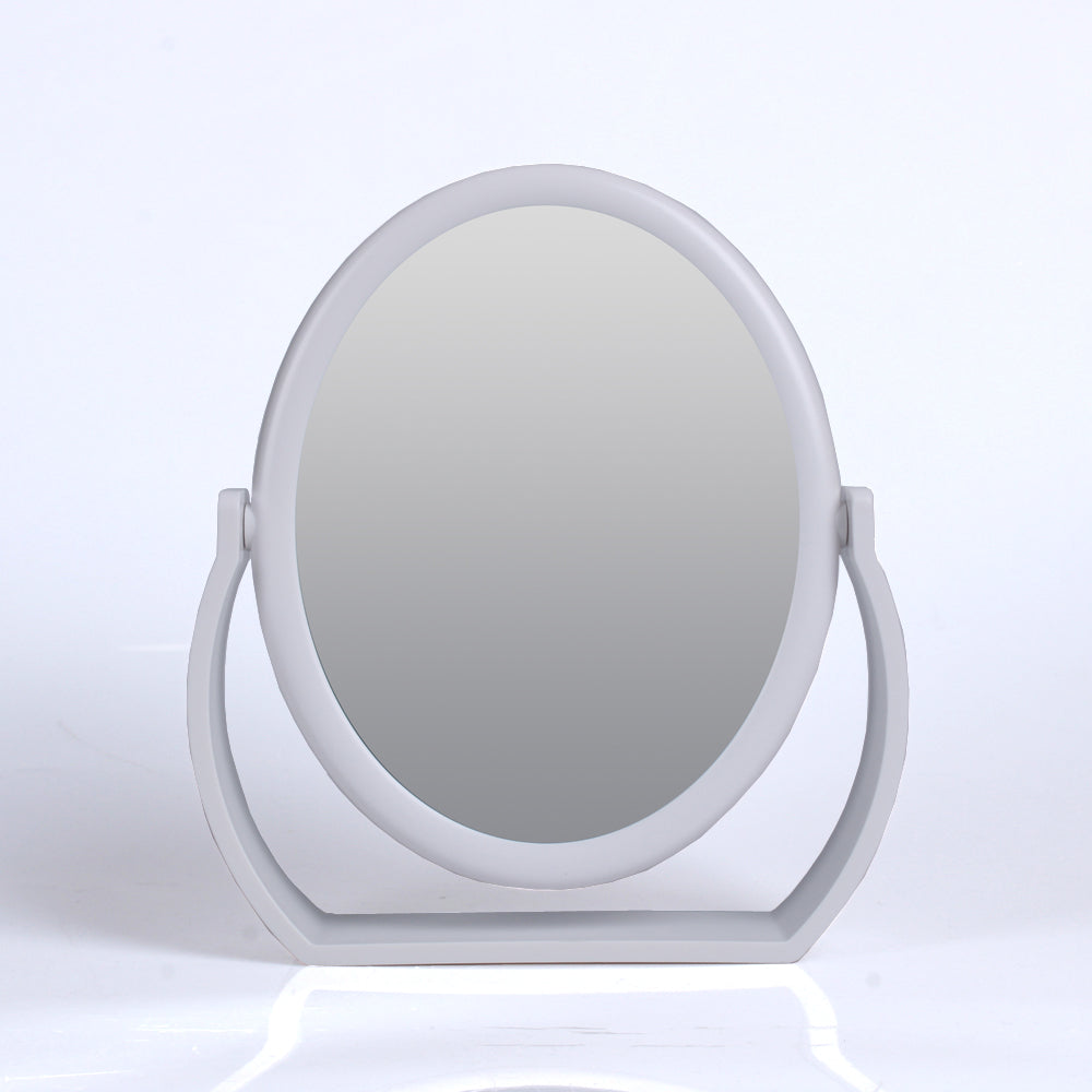 Large Magnifying Makeup Mirror Double Sided with Stand, Desk Mirror Vanity Mirror Cosmetic Mirror Countertop Mirror 1X/5X Magnification 360 degree swirl, Large 8.50 inch Mirror