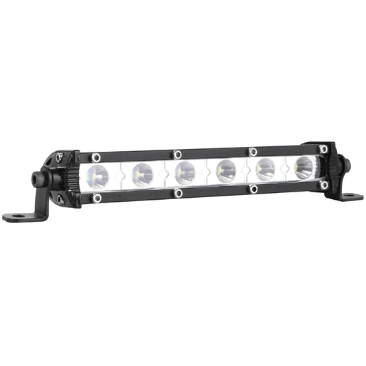 title:7" LED Light Bar Single Row Offroad Spot Lights 18W Ultra Slim Straight Work Light for Trailer Truck Bus Boat;color:not applicable