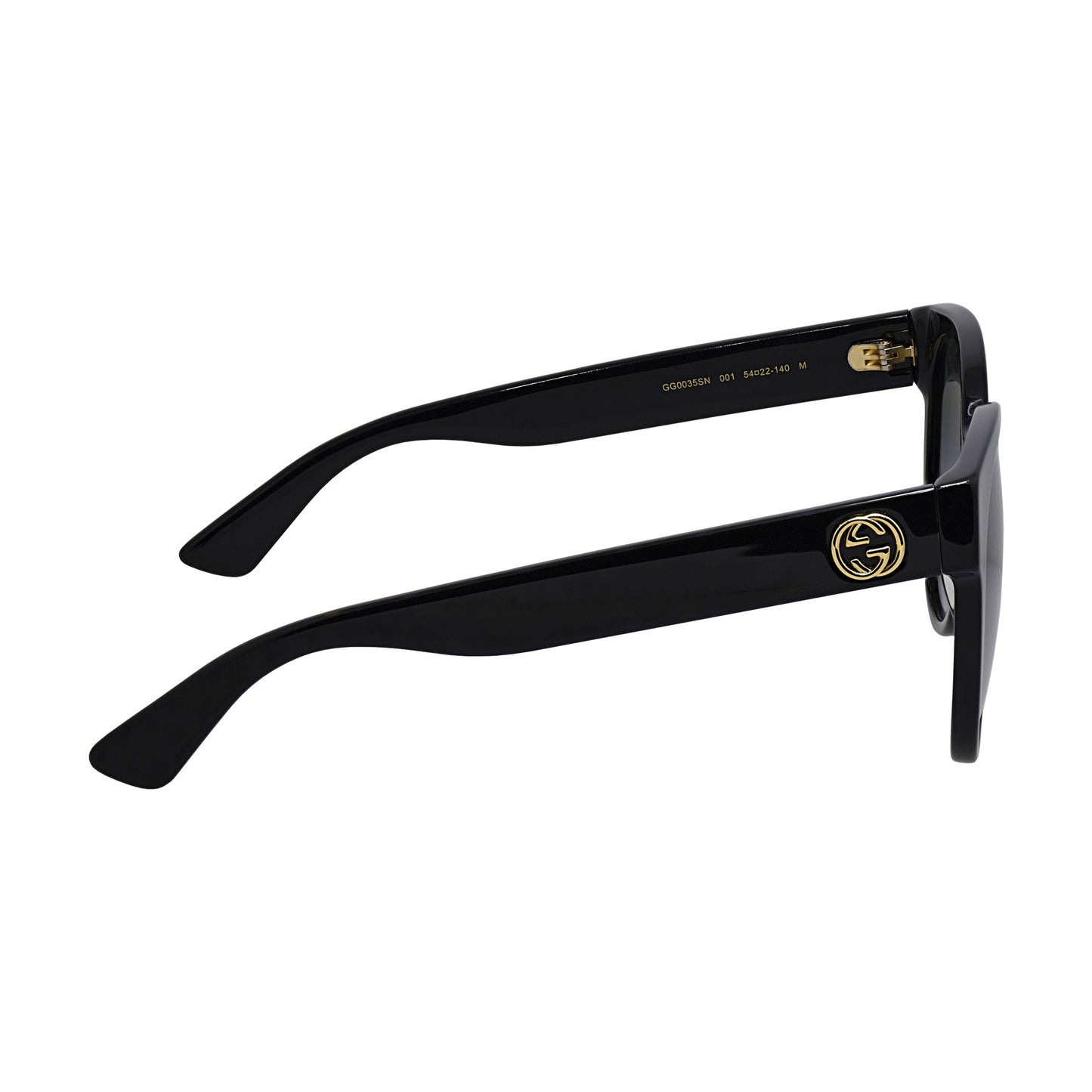 Gucci Womens Black Sunglasses GG_0035SN_001