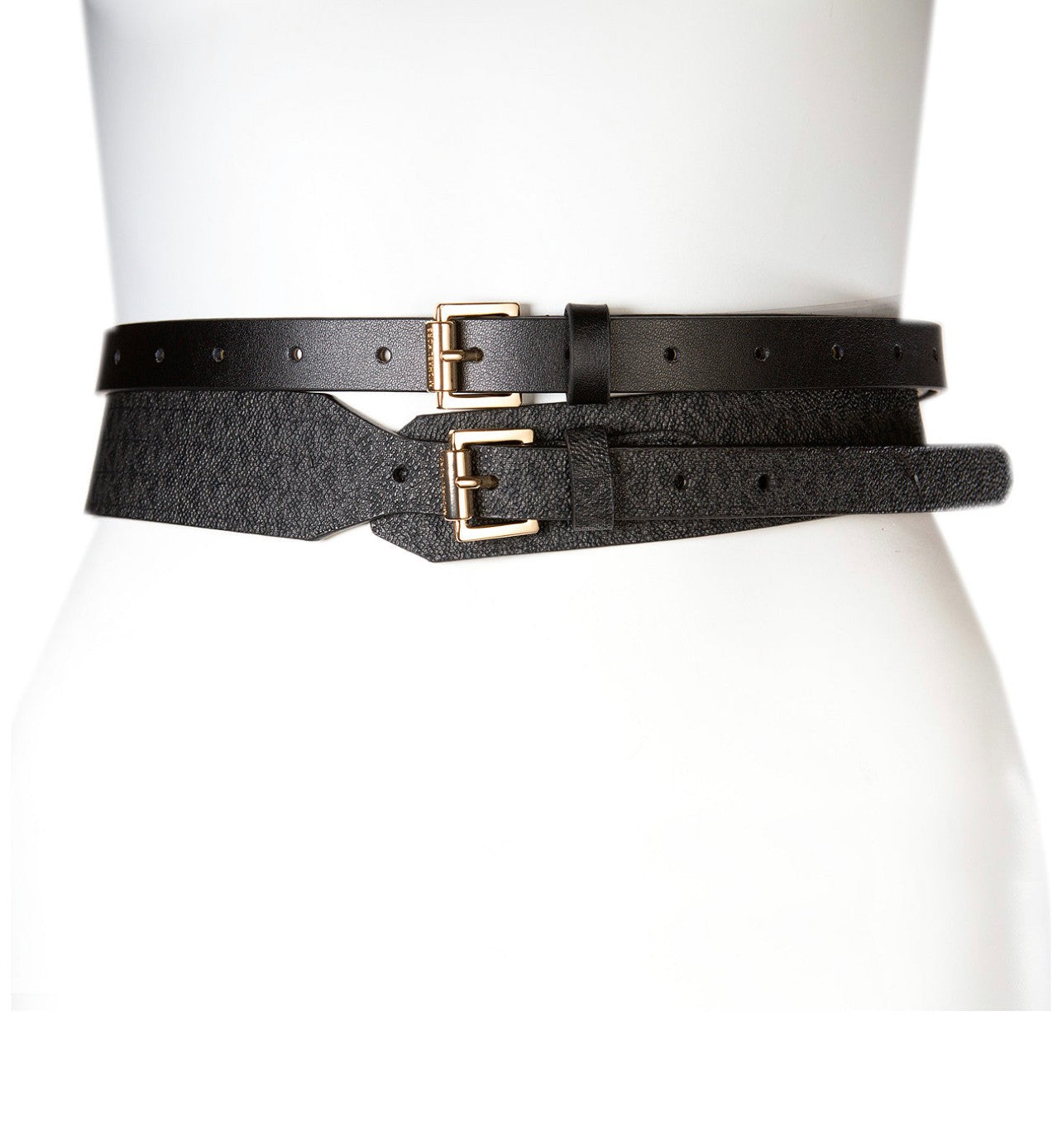 Michael Kors 2-For-1 Double Wrap Belt