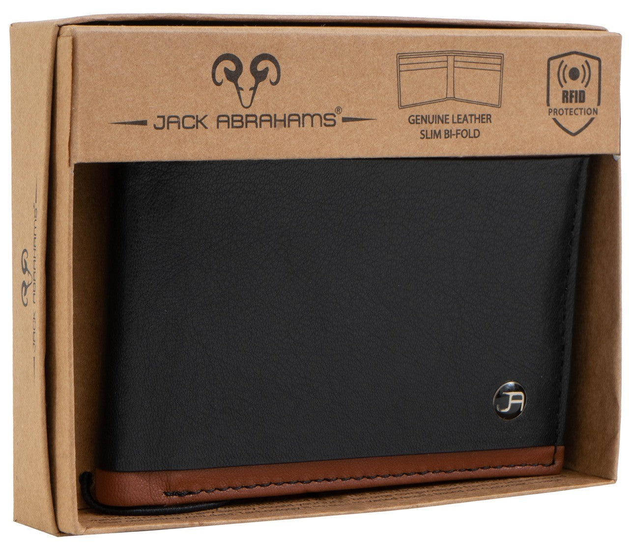 Jack Abrahams Bi-Fold RFID Stylish Wallet