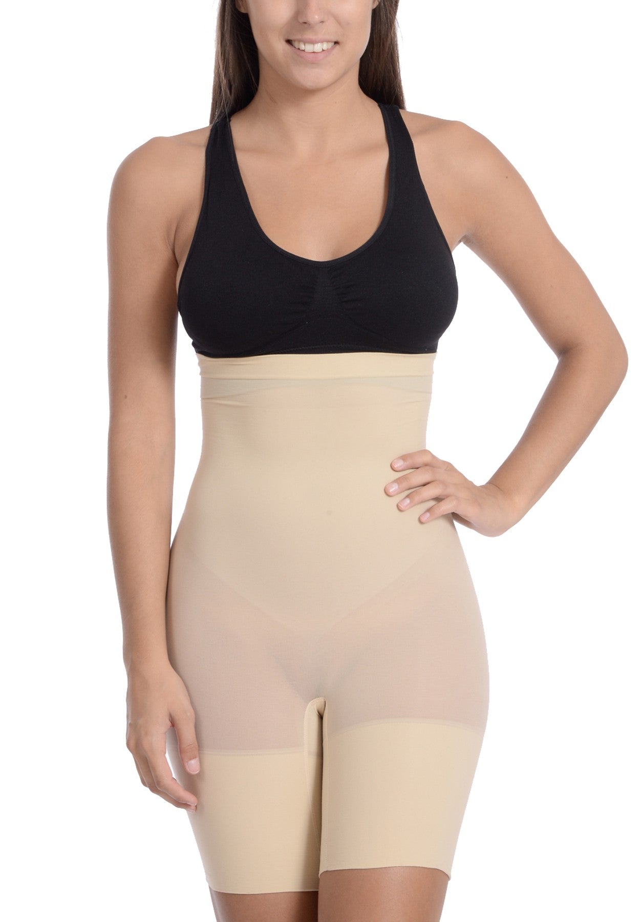 Body Beautiful Shapewear Extra Hi Waist Long Boy Leg Shaper