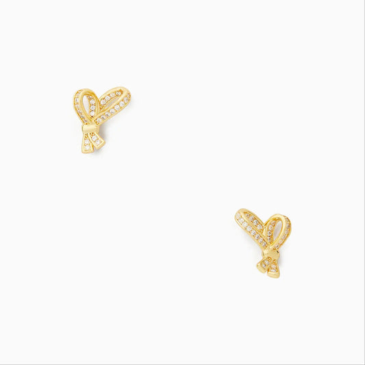 Kate Spade All Tied Up Pave Studs