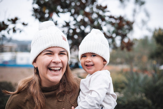 Lux - White Adult Beanie