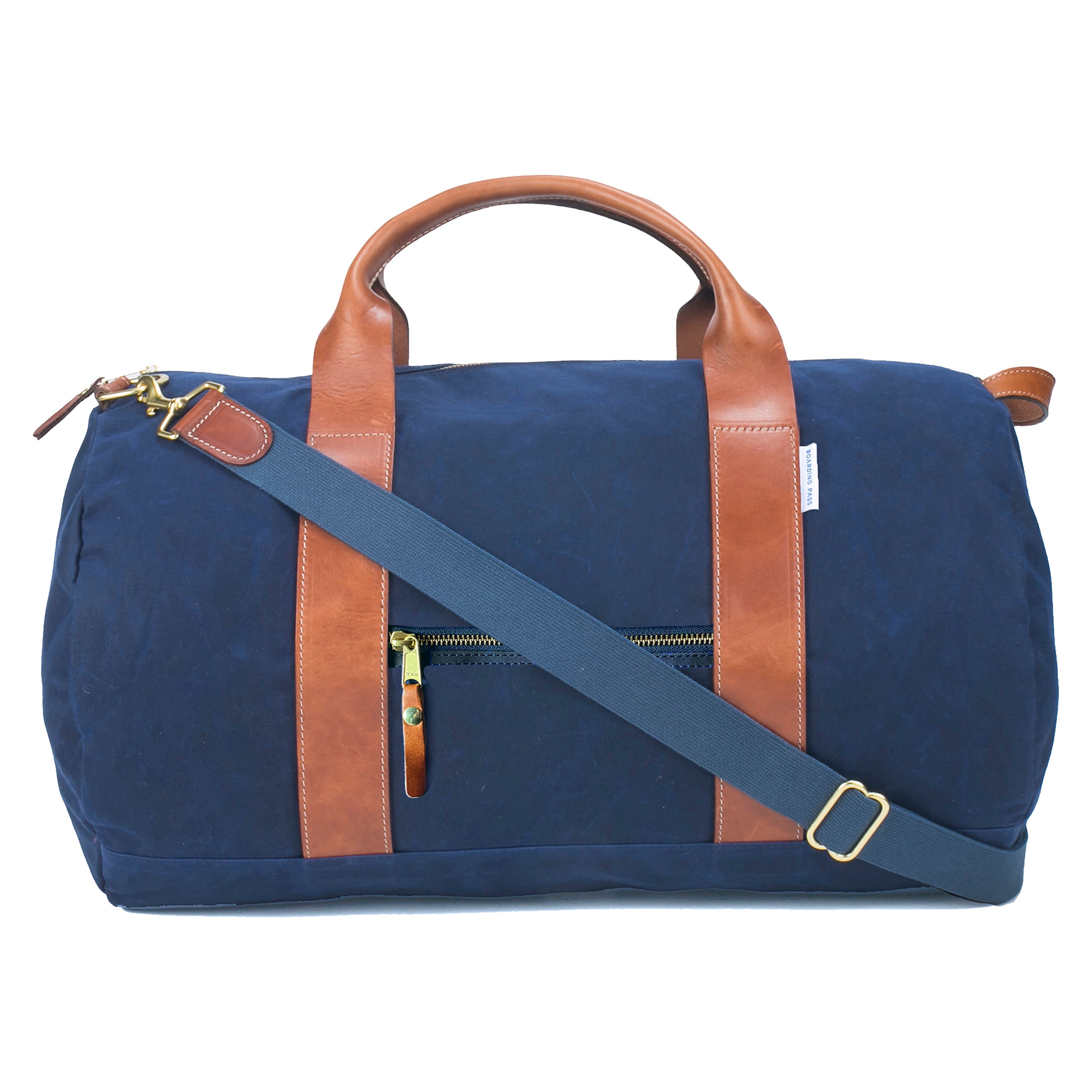 title:Boarding Pass Voyager Weekender Large Duffel;color:Midnight Navy