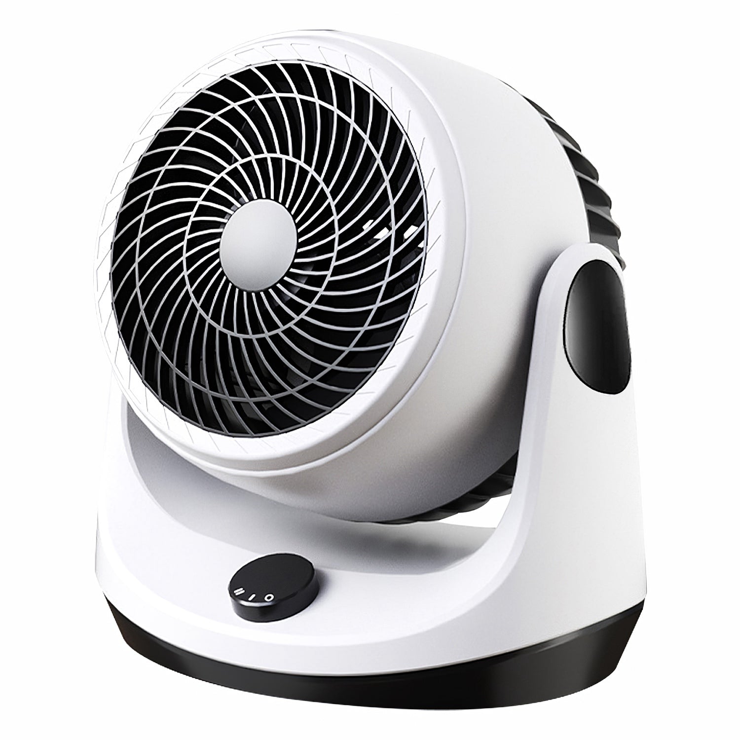 title:Table Desktop Fan Air Circulator Office Fan with 2 Speeds 270° Adjustable Head USB Plug Play for Room Office Kitchen Office;color:White