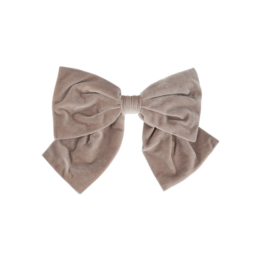 LARGE VELVET BOW