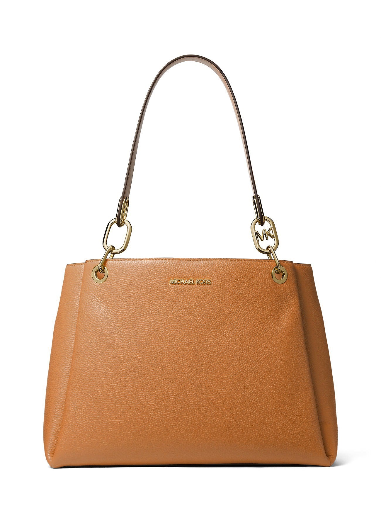 Trisha Large Pebbled Leather Shoulder Bag