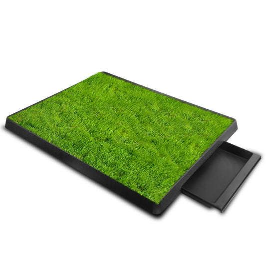 title:Dog Potty Training Artificial Grass Pad Pet Cat Toilet Trainer Mat Puppy Loo Tray Turf For Small Medium Dogs Indoor Outdoor Use;color:not applicable