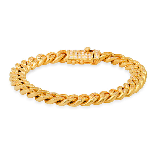 Iced Out Cuban Link Bracelet