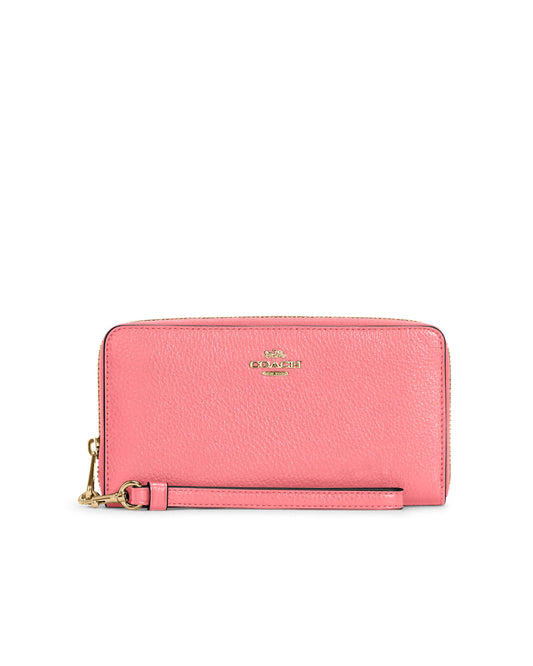 Coach Long Zip Around Wallet