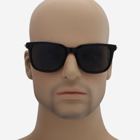 Chopard Shiny Black & Smoke Square Sunglasses SCH263-700P - ShopWorn