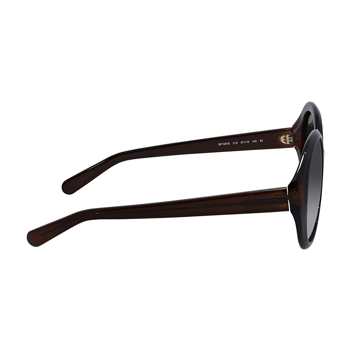 Salvatore Ferragamo Womens Crystal Brown Sunglasses SF_1067S_210_57mm