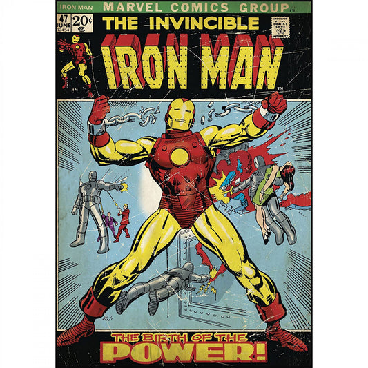 title:Iron Man #170 Cover Fathead Vinyl Wall Decal;color:Multi-Color