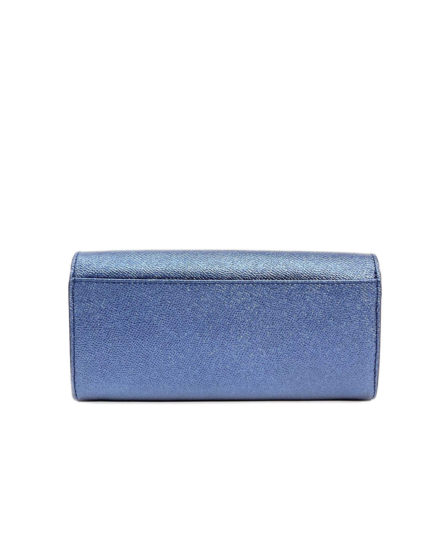 title:Coach Women's Slim Envelope Wallet;color:Metallic Navy