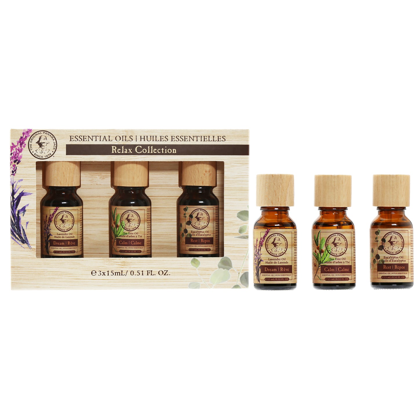 title:PANAMA JACK ESSENTIAL OIL RELAX 3PC SET (UNISEX) SET;color:not applicable