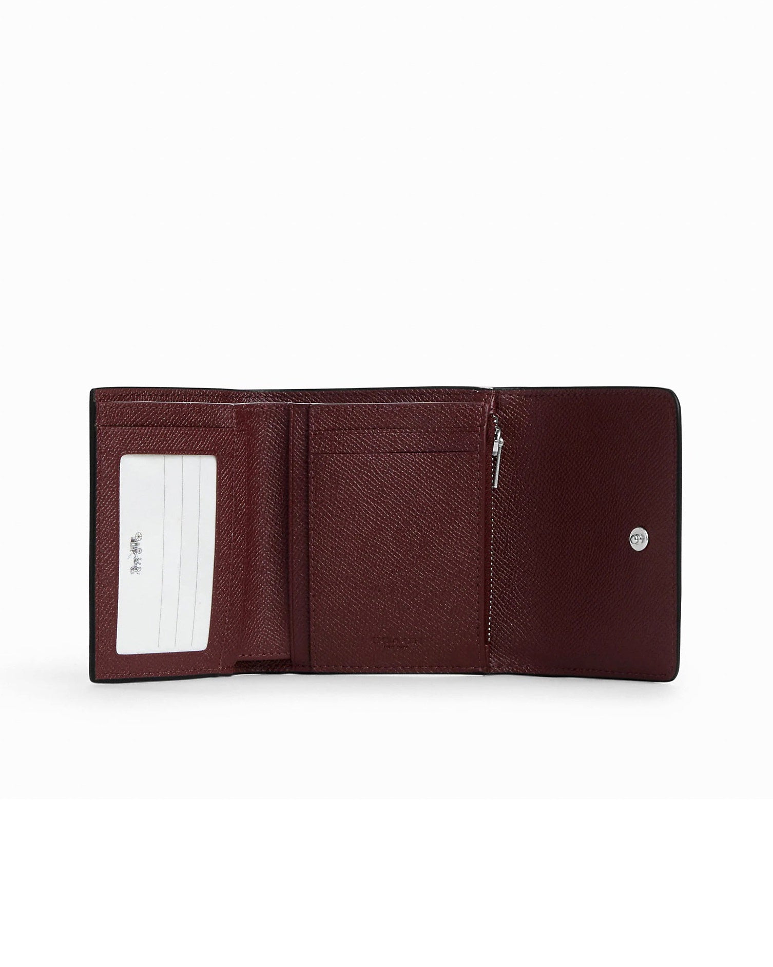 title:Coach Women's Small Trifold Wallet;color:Cerise