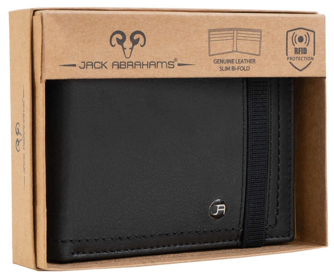 Jack Abrahams Bi-Fold Stylish RFID Wallet