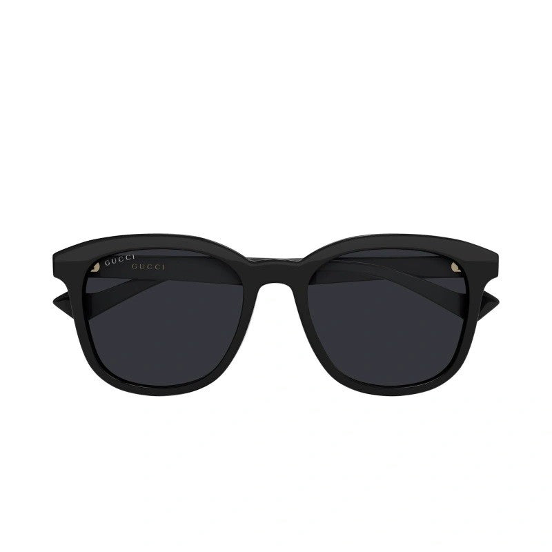 Gucci  Square Frame Sunglasses 55MM - Black/ DarkGrey