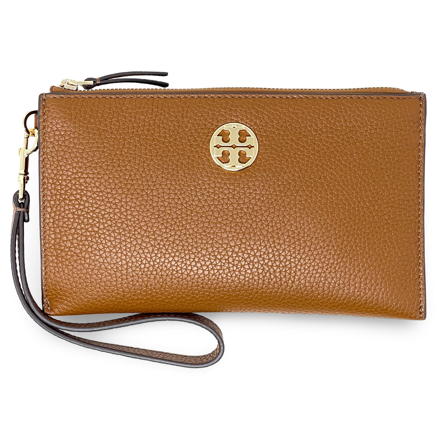 Tory Burch Chelsea Pebbled Leather Wristlet