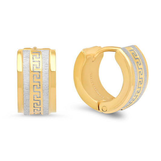 Apollo Wide Huggie Earrings