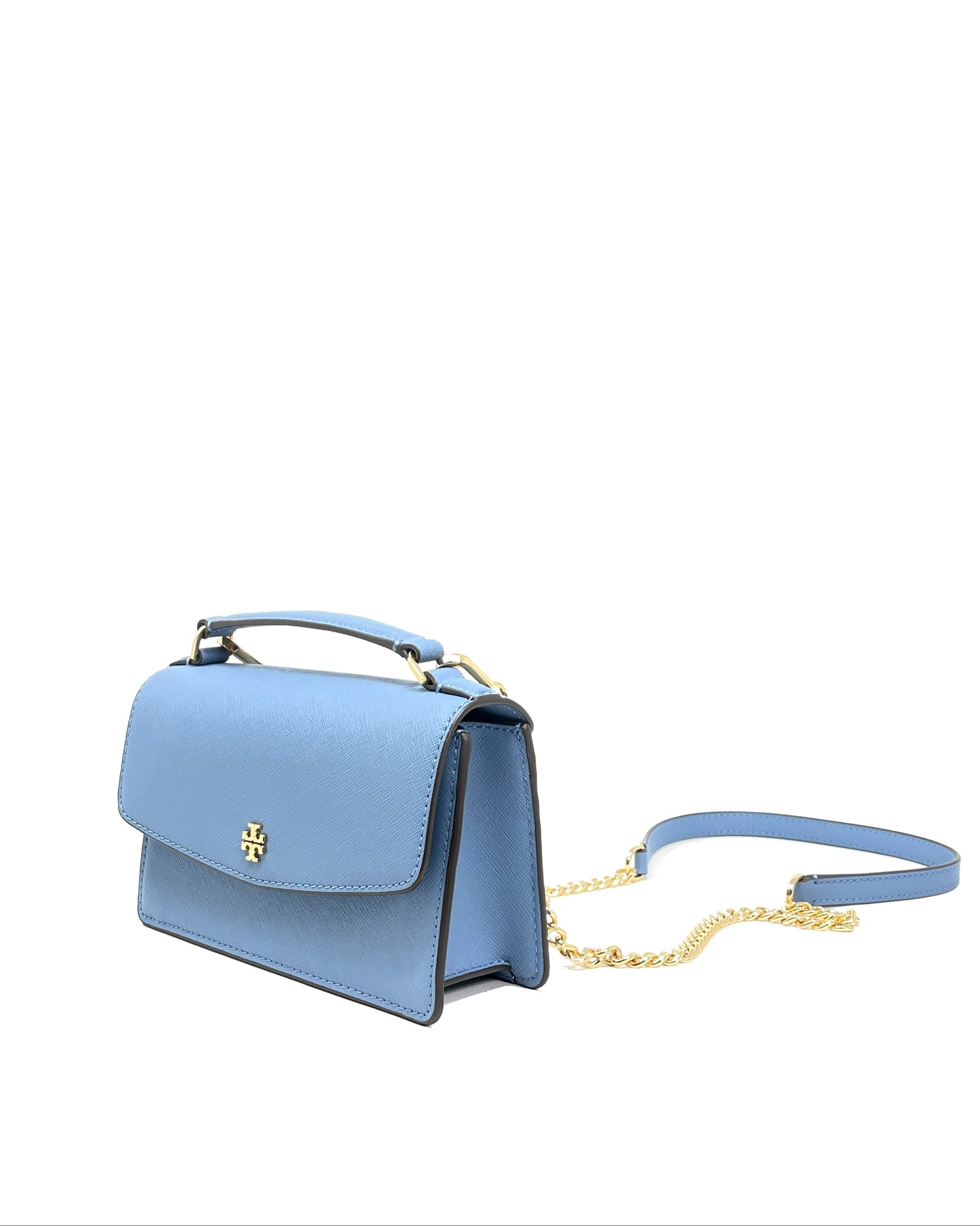 Tory Burch Blue Yonder Emerson Mini Top Handle Bag