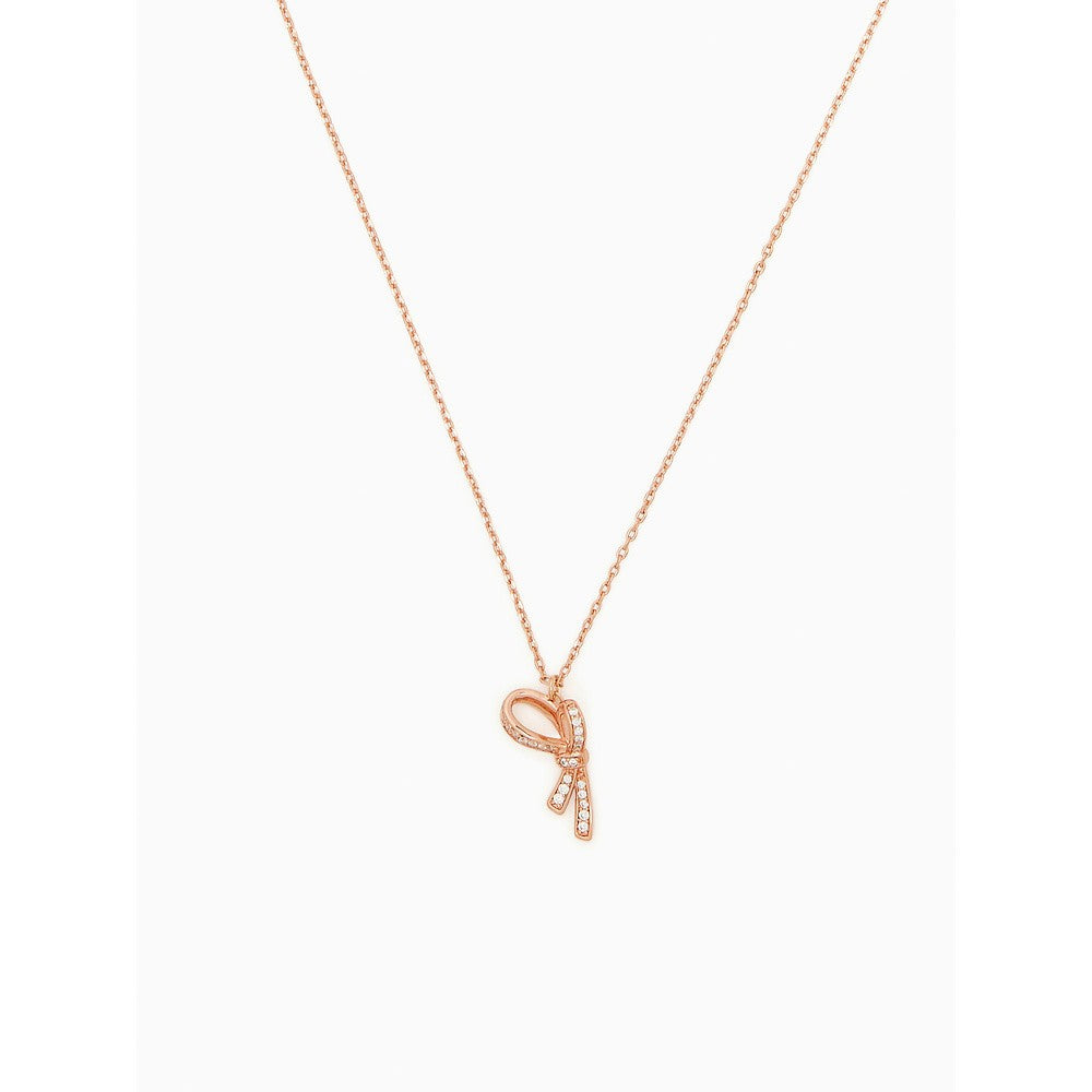 Kate Spade All Tied Up Pave Mini Pendant