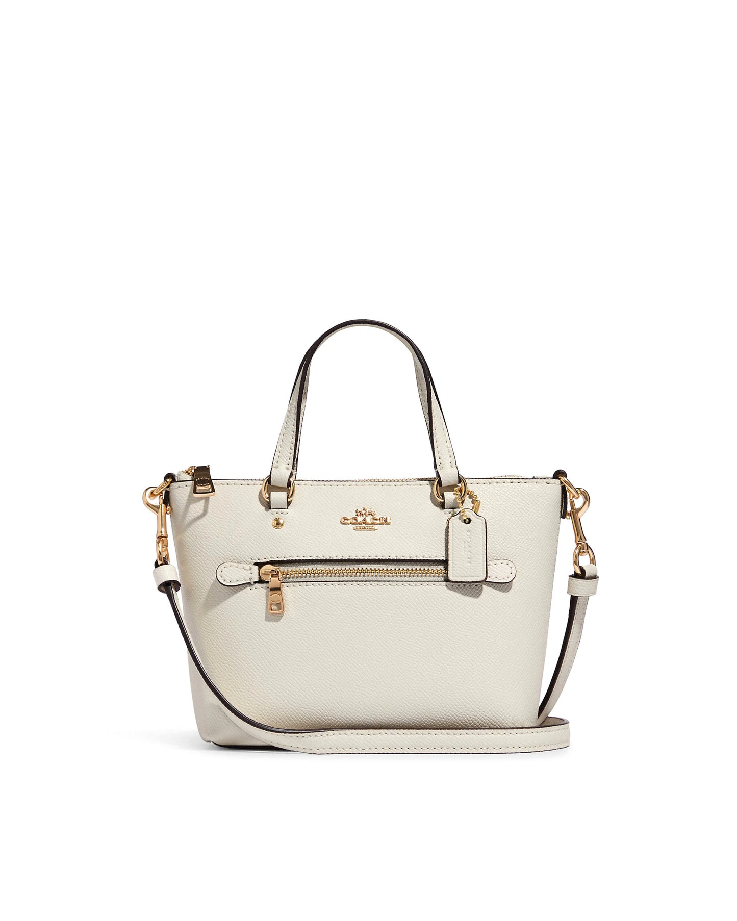 title:Coach Women's Chalk 
Mini Gallery Crossbody;color:Chalk