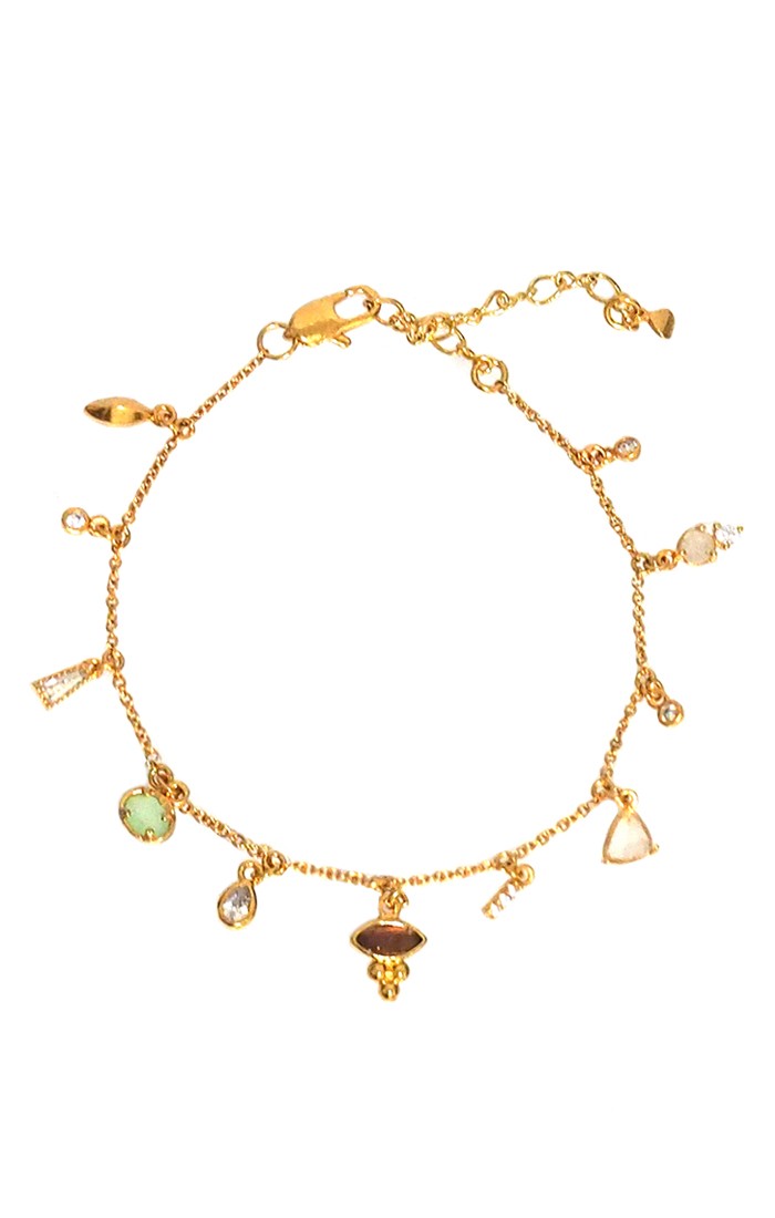 title:Charm Bracelet;color:Gold