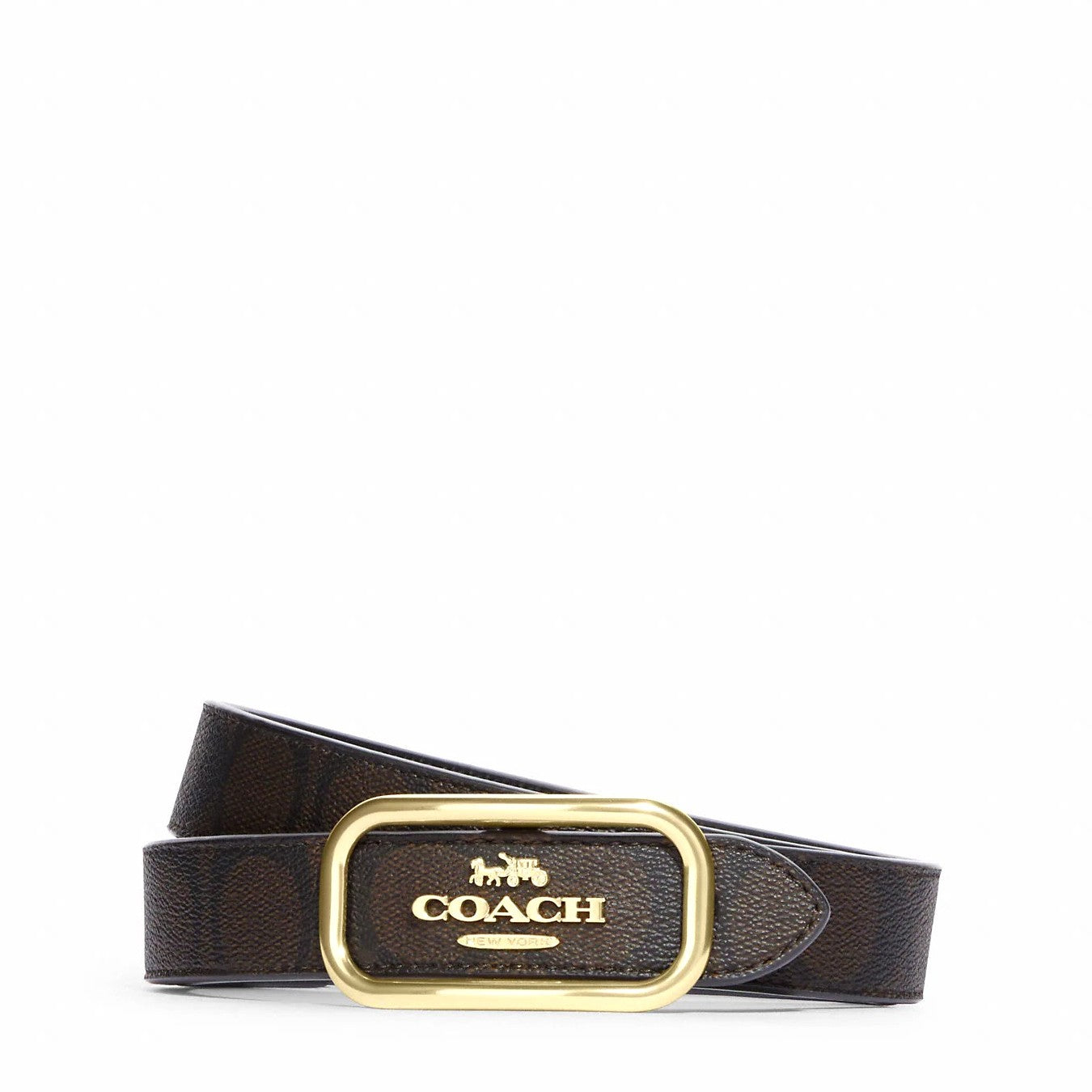 Coach Morgan Rectangle Buckle Belt, 25 Mm